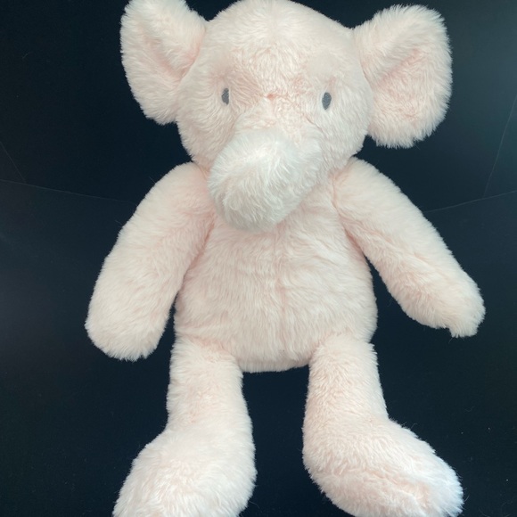 Cloud Island Pale pink elephant embroidered eyes T24 - Picture 4 of 6